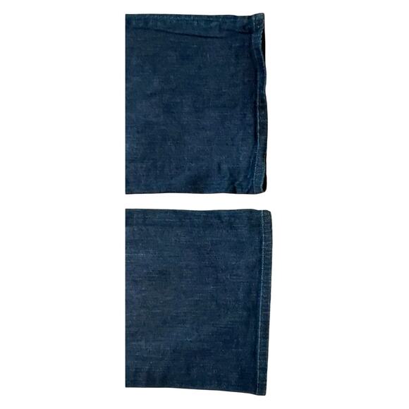 7 For All Mankind Bootcut Medium Wash Blue Denim Jeans Whiskering Men's Sz 32x33 - Picture 8 of 8